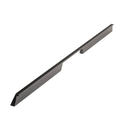 RAIL ידית נוטה שמאלה 576 ממ שחור מוברש