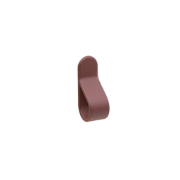 BELT ידית כפתור לולאה 22 מ"מ אדום חמרה