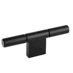 POINT כפתור T אורך 110 ממ שחור מוברש