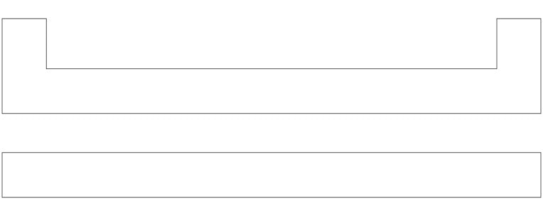 ידית משיכה מרובעת 25X25 ממ