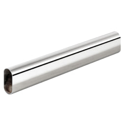 צינור תליה אובלי 15X30 כרום ניקל
