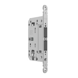 מנעול מגנטי צילינדר TOUCH & CLOSE לדלת פנימית (דחיפה ללא ידית) עם נעילה 50 ממ שחור מט