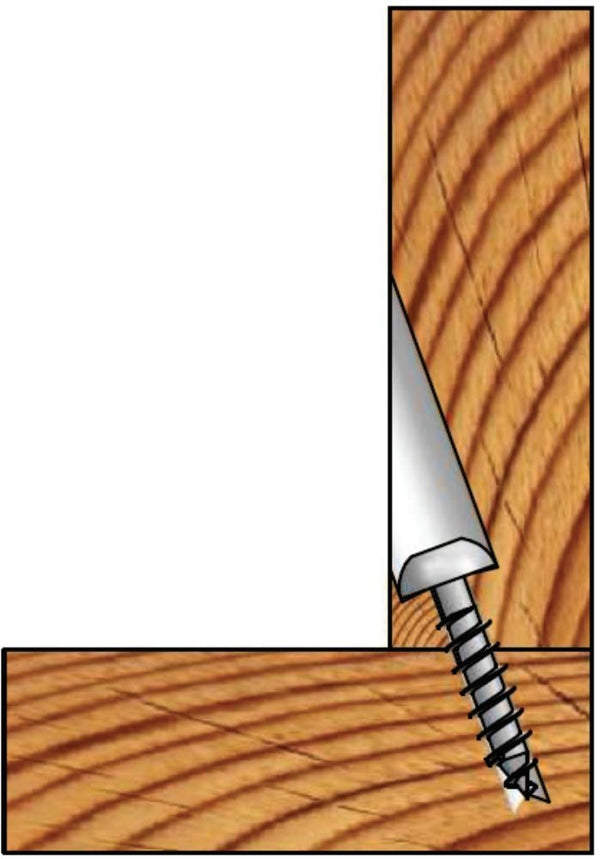 שקען ACF, עם מקדח