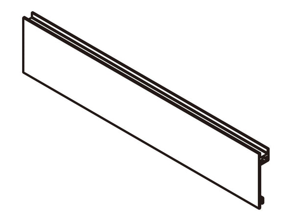 פרופיל לחזית זכוכית SLIMBOX