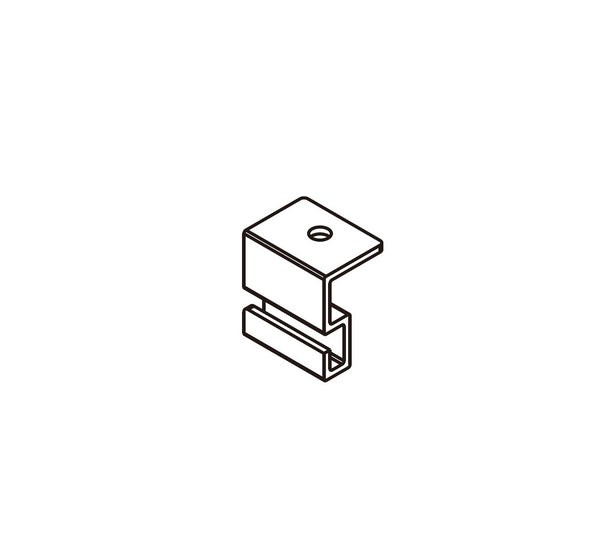 תופסן תחתון לפרופיל חזית SLIMBOX