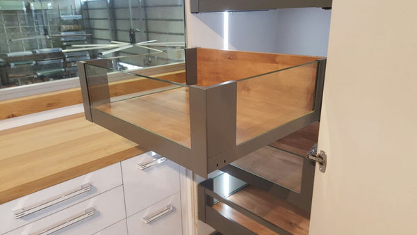 מגירה SLIMBOX גבוהה זכוכית