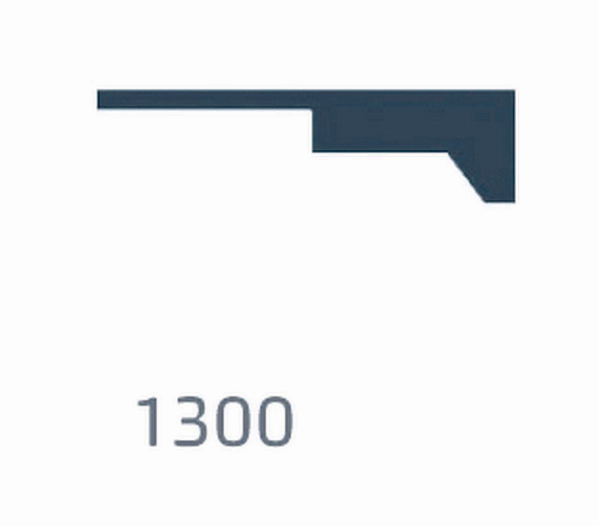 ידית אינטגרלית 1300 לפרופיל אלומיניום