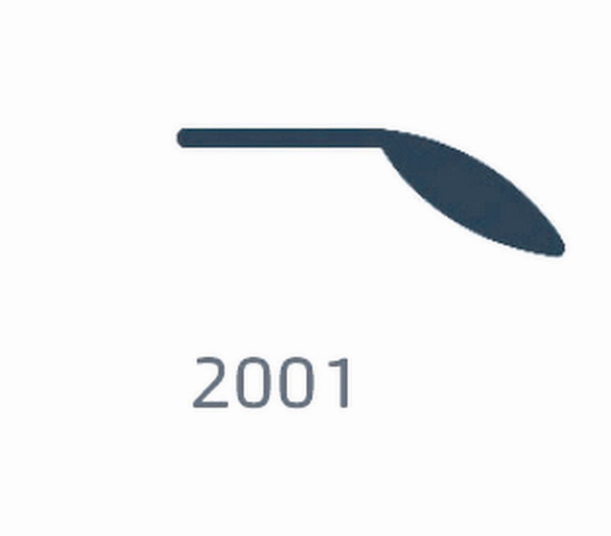 ידית אינטגרלית 2001 לפרופיל אלומיניום