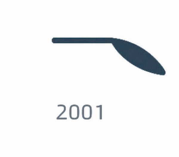 ידית אינטגרלית 2001 לפרופיל אלומיניום