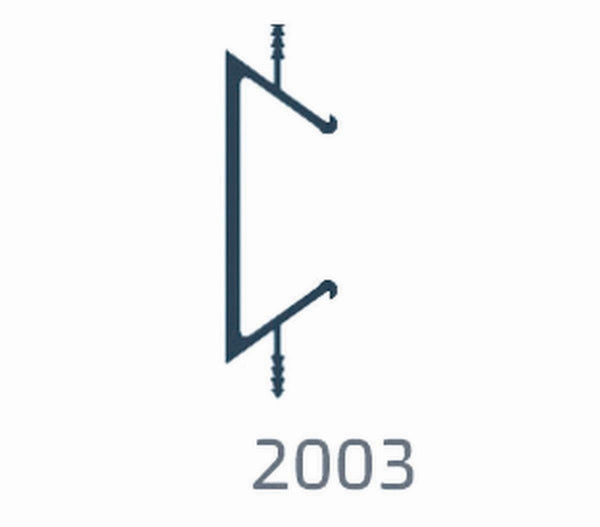 פרו' ידית 2003 3מ' אלומ' טבעי לדלת עץ
