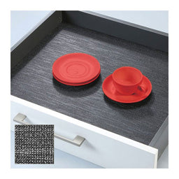 AGO-FIBRE משטח מונע החלקה, עומק 524, רוחב 2100 ממ שחור