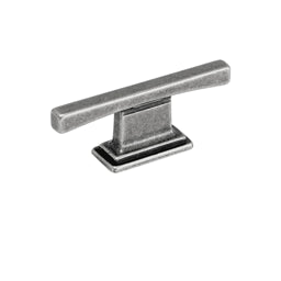 כפתור 66x16mm T כסף עתיק