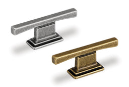 כפתור 66x16mm T ברונזה עתיקה