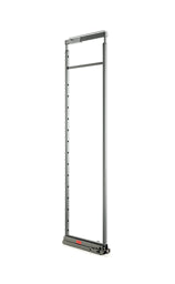 COLONNA עמוד נשלף מתכוונן כולל מסילה עם בולם למזווה גובה 1460-1900 ממ גרפיט