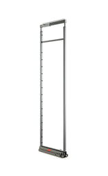 COLONNA עמוד נשלף מתכוונן כולל מסילה עם בולם למזווה גובה 1760-2200 ממ גרפיט