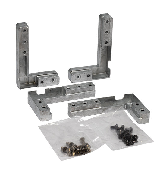 4 מחברים פינתיים למסגרת אלומיניום