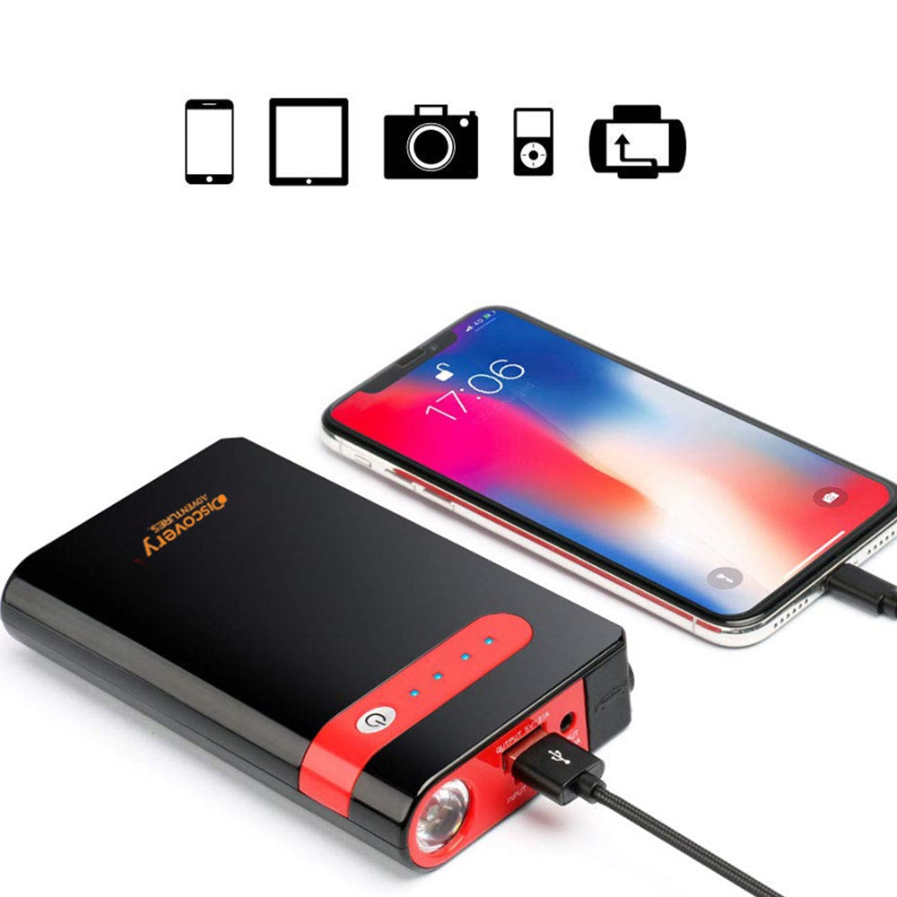 בוסטר ערכת התנעה לרכב סוללת 8,000mAh