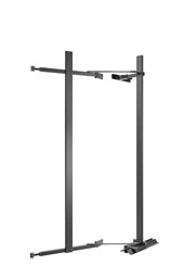 עמוד למזווה SWING OUT נפתח ונשלף ליחידה 450 ממ גובה חזית דלת מינימלי 1700 ממ גרפיט