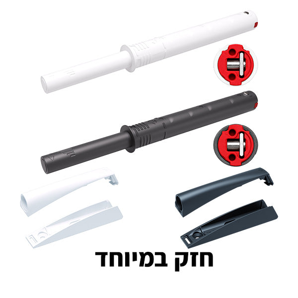 קיט פתח-פתח גומי מתכוונן עוצמה חזקה עם בית אצבע אורך 37 מ"מ