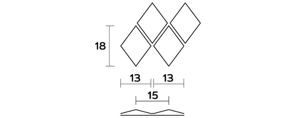 FLEX CNC לוח גמיש 1200X2700 מ"מ, עובי 1.5 מ"מ, דגם ציריך F1002