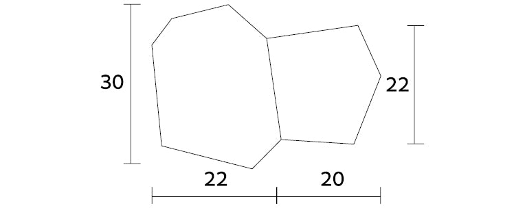 FLEX CNC לוח גמיש 1200X2700 מ"מ, עובי 2 מ"מ, דגם ריאד F1107