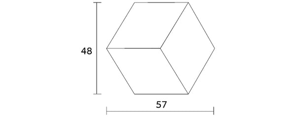 FLEX CNC לוח גמיש 1200X2700 מ"מ, עובי 2 מ"מ, דגם קופנהגן F402
