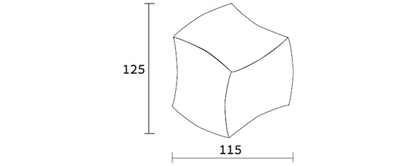 FLEX CNC לוח גמיש 1200X2700 מ"מ, עובי 4 מ"מ, דגם סיביליה F608