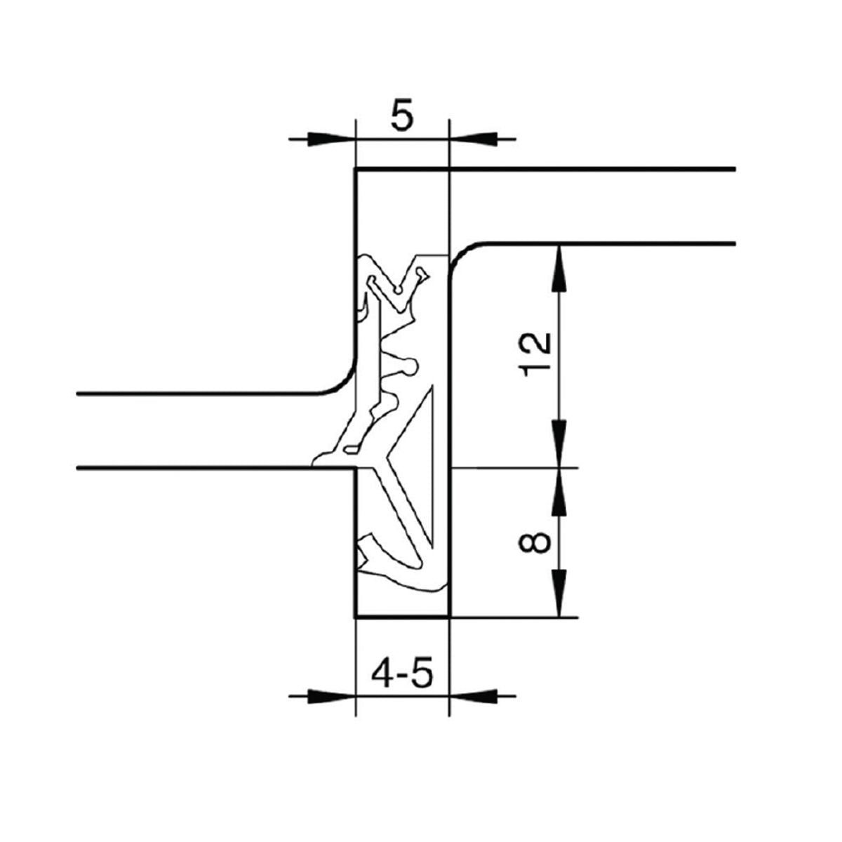 גומי אטימה DEVENTER צד SP-125