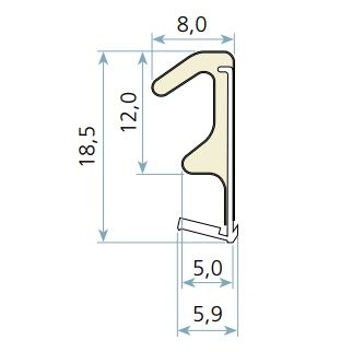 גומי אטימה ספוגי SCHLEGEL 3096