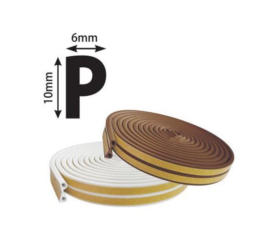 גומי אטימה P בליסטר 6 מ' לבן