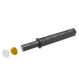 פתח-פתח מתכוונן מגנטי KPUSH (נגדית בהדבקה) לדלת קלפה עם בוכנה באורך 20 ממ גרפיט