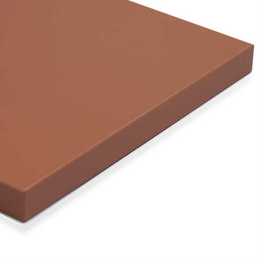לוח UNICOLOR MDF עובי 18 ממ 1240X2750 ממ טרקוטה אולטרה מט 9556