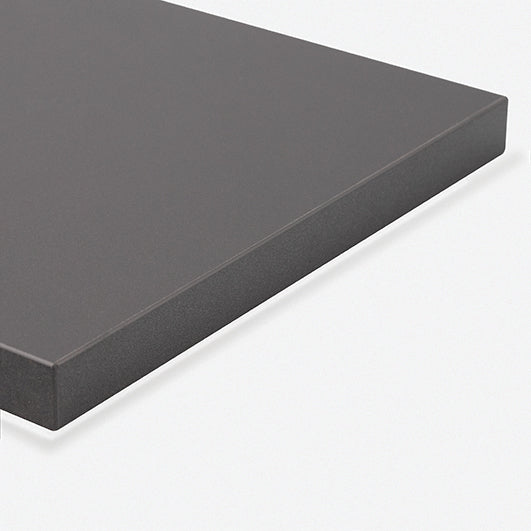 לוח UNICOLOR MDF עובי 18 ממ 1240X2750 ממ גרפיט אולטרה מט 3396