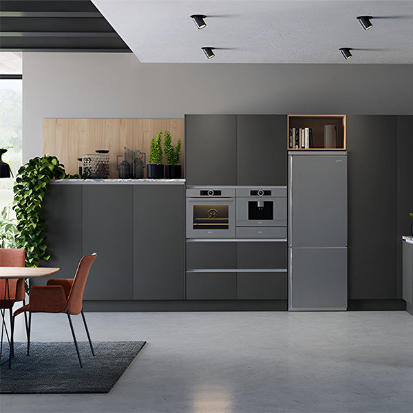 לוח UNICOLOR MDF עובי 18 ממ 1240X2750 ממ גרפיט אולטרה מט 3396