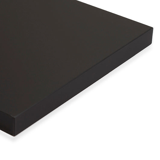 לוח UNICOLOR MDF עובי 18 ממ 1240X2750 ממ שחור אולטרה מט 3686