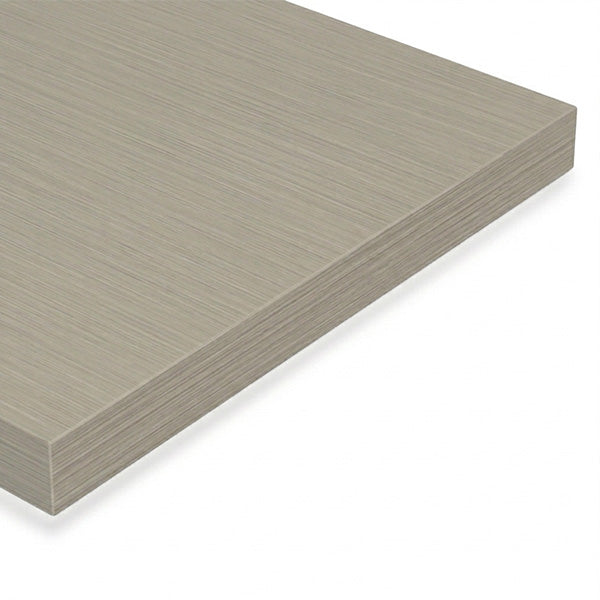 לוח UNICOLOR MDF עובי 18 ממ 1240X2750 ממ פלטינום כסוף מטאלי מט