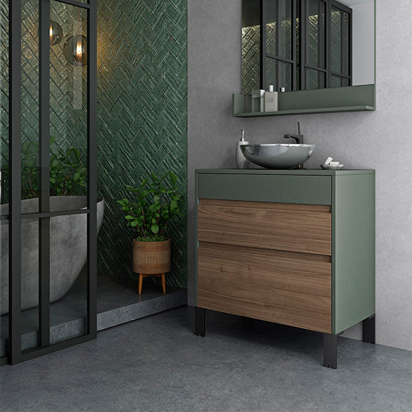 לוח UNICOLOR MDF עובי 18 ממ 1240X2750 ממ ירוק תעשייתי אולטרה מט 9146