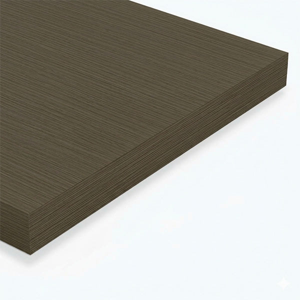 לוח UNICOLOR MDF עובי 18 ממ 1240X2750 ממ פלטינום פליז מטאלי מט