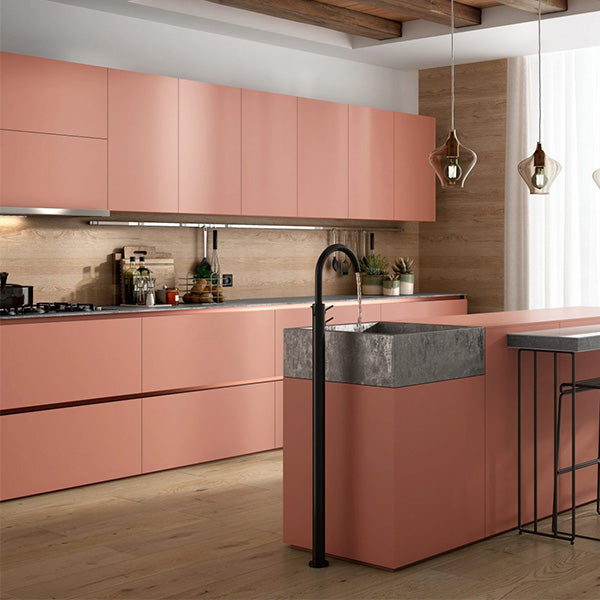 לוח UNICOLOR MDF עובי 18 ממ 1240X2750 ממ טרקוטה אולטרה מט 9556