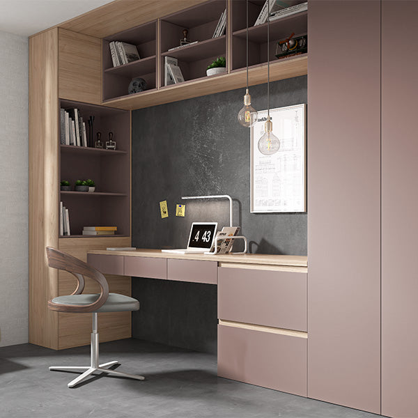 לוח UNICOLOR MDF עובי 18 ממ 1240X2750 ממ ויולט מעושן
