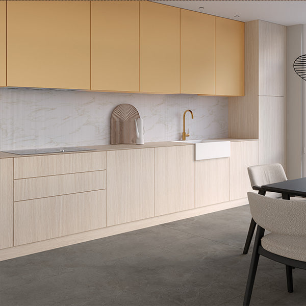 לוח UNICOLOR MDF עובי 18 ממ 1240X2750 ממ זהב ברולה