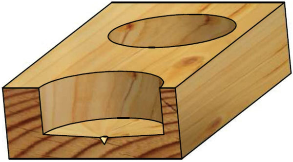 מקדח צירים