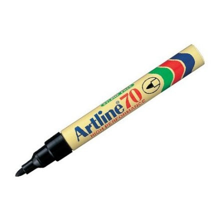 טוש פרמננט 70 ראש עגול שחור
