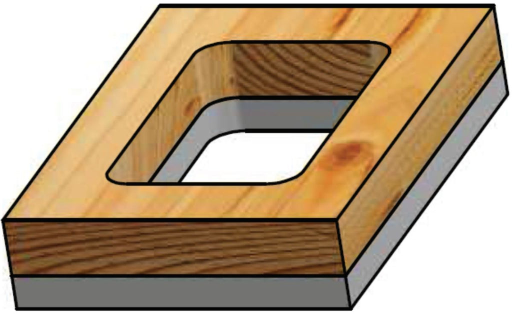 לפי שבלונה,2 להבים "D5/8,"ST