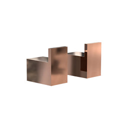 QUADRA זוג ווי תליה (8L) נחושת