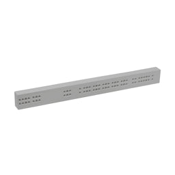 SIDE הרחקה למגירות ומסילות נסתרות פנימיות 25 ממ אפור