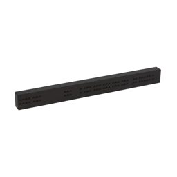 SIDE הרחקה למגירות ומסילות נסתרות פנימיות 25 ממ גרפיט