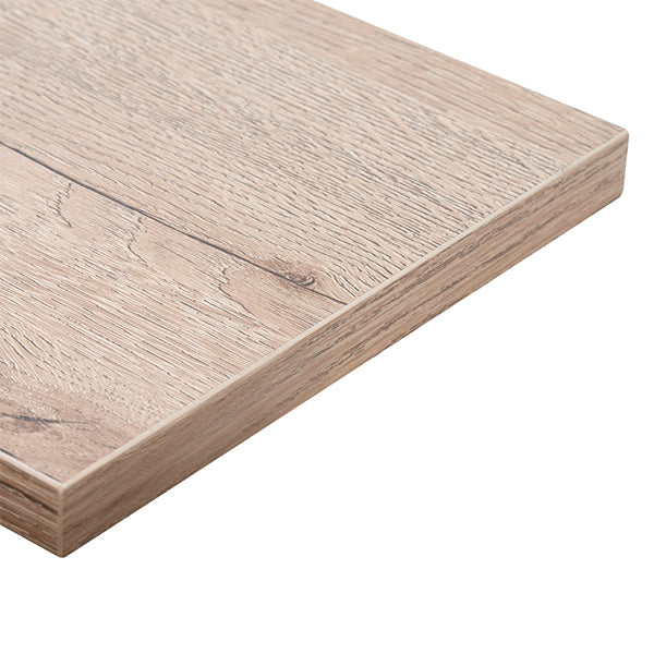 לוח MDF מסונכרן עובי 18 ממ (צד 1) 1240X2750 ממ אלון מבוקע OS