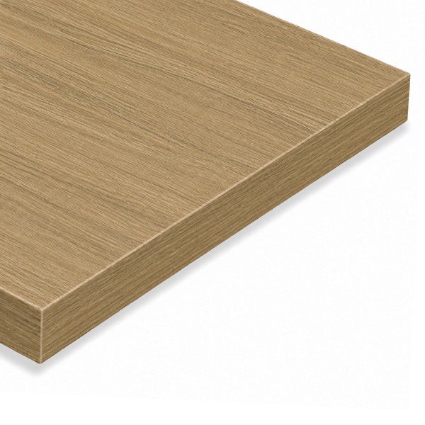 לוח MDF מסונכרן עובי 18 ממ (צד 1) 1240X2750 ממ אלון שעם