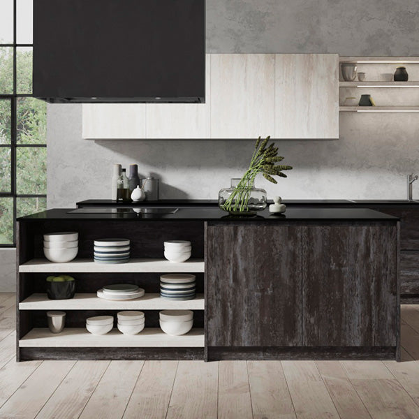 לוח MDF מסונכרן עובי 18 ממ (דו צדדי) 1240X2750 ממ מקלות הוניל DS